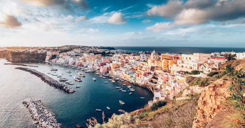 Beautiful Italian Island Procida