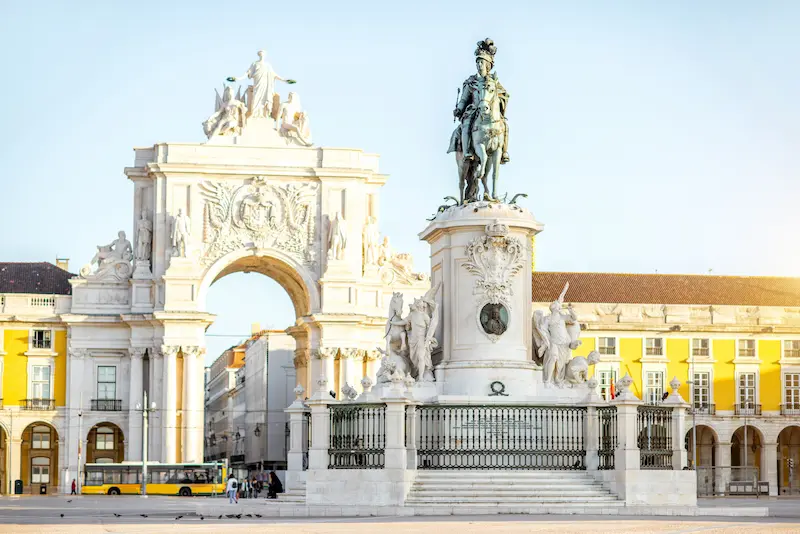 Lisbon City In Portugal